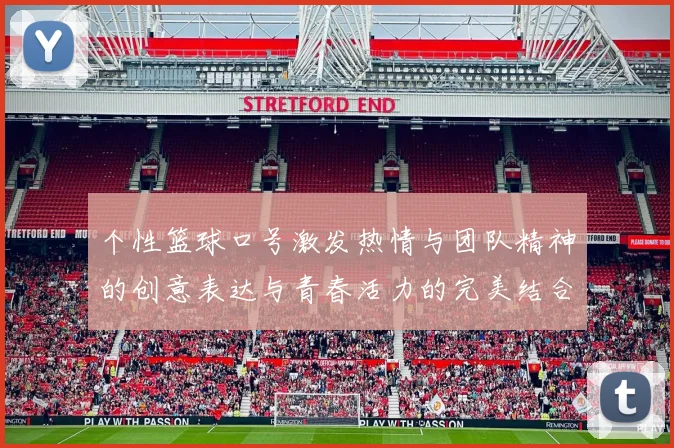 个性篮球口号激发热情与团队精神的创意表达与青春活力的完美结合